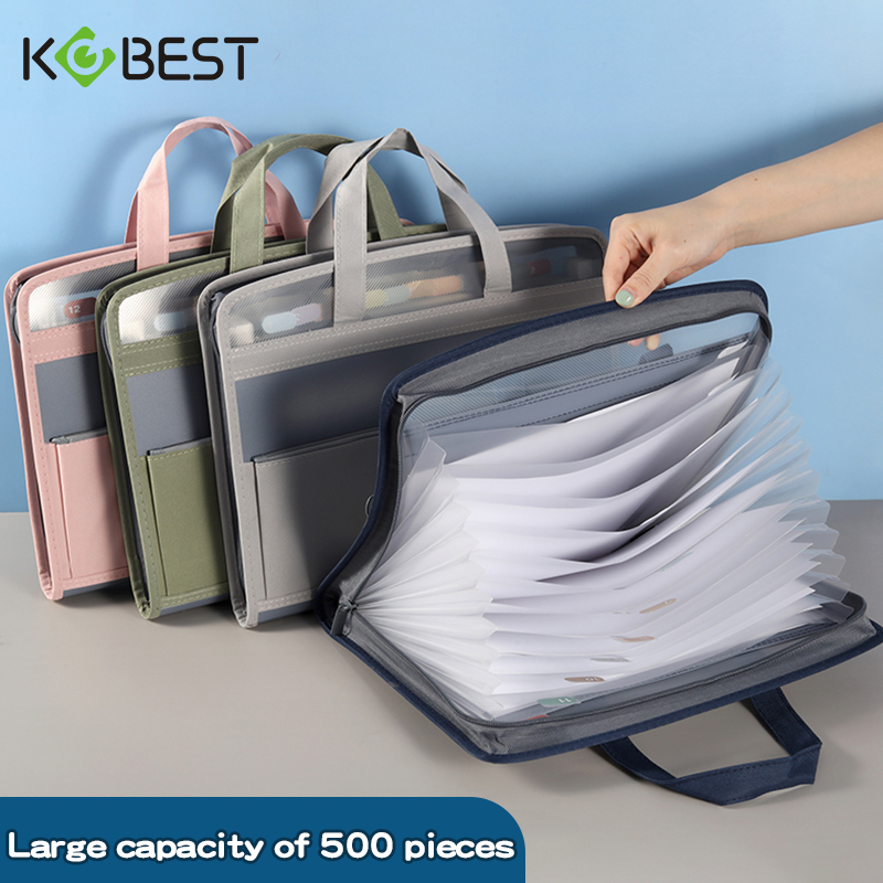 Document Scanner Portable - Sac d'orgue Portable A4 à fermeture