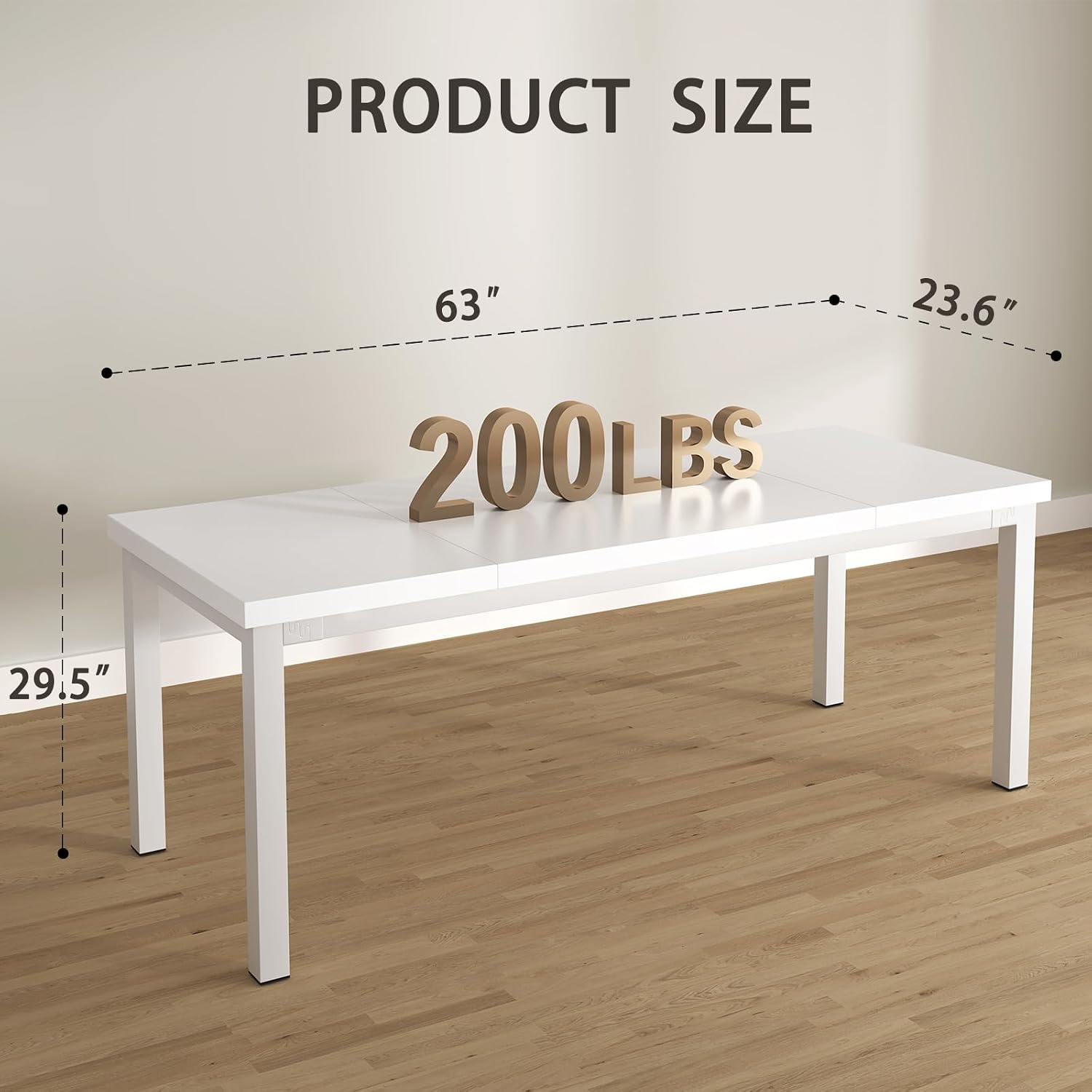 Bureau d'ordinateur de 63 pouc - Home Office Work Table avis et prix