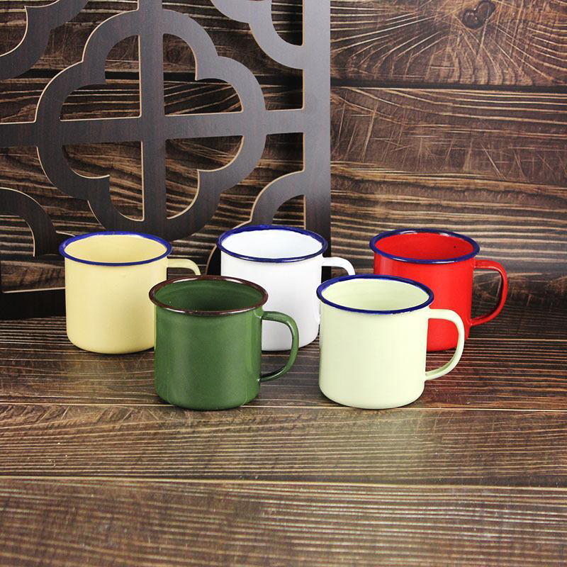 Tasses à boire en émail durabl - Home Office Logo avis et prix